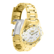 INVICTA Men's Pro Diver 38mm Full Gold / White Watch