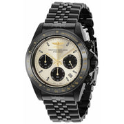 INVICTA Men's Speedway 39.5mm Jubilee Black Panda Edition Watch