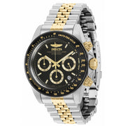 INVICTA Men's Speedway 39.5mm Jubilee Two Tone Black Edition Watch