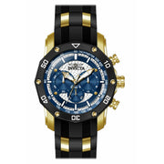 INVICTA Men's Elite Pro Diver 50mm Gold/Blue/Fiber Watch