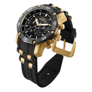 INVICTA Men's Elite Pro Diver 50mm Gold / Carbon Black Chronograph Watch