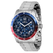 INVICTA Men's Classic Tachy PEPSI 45mm Steel Chronograph Watch