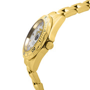 INVICTA Men's Pro Diver 38mm Full Gold / White Watch