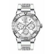 INVICTA Women's Aviator 38mm Silver/White Watch