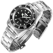 INVICTA Men's Pro Diver 40mm Silver / Black 200m Watch