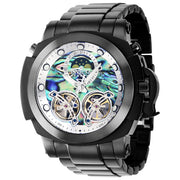 INVICTA Men's Reserve Man of War Automatic Dual Turbine Ionic Black Watch