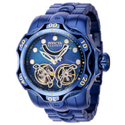 INVICTA Men's Reserve Venom Aluminium Dual Turbine Power Reserve Automatic Blue / Gold Watch