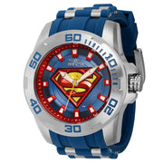 INVICTA Men's DC Comics Limited Edition Superman 50mm Silver / Blue / Red Watch