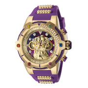 INVICTA Men's Marvel Limited Edition Thanos Chronograph Gold / Purple Watch