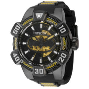 INVICTA Men's DC Comics Limited Edition Batman Automatic 52mm Gotham Knight Silicone Steel Infused Watch