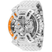 INVICTA Men's Coalition Forces X-Wing 48mm Chronograph Steel Silver / Orange Watch