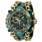 INVICTA Men's Gladiator 58mm Chronograph Green / Gold Watch