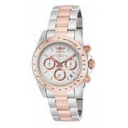 INVICTA Men's Speedway 39.5mm Rose Gold/White Watch