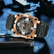 INFANTRY REVOLUTION AVIATEUR FALCON SKELETON ROSE GOLD/BLACK Watch