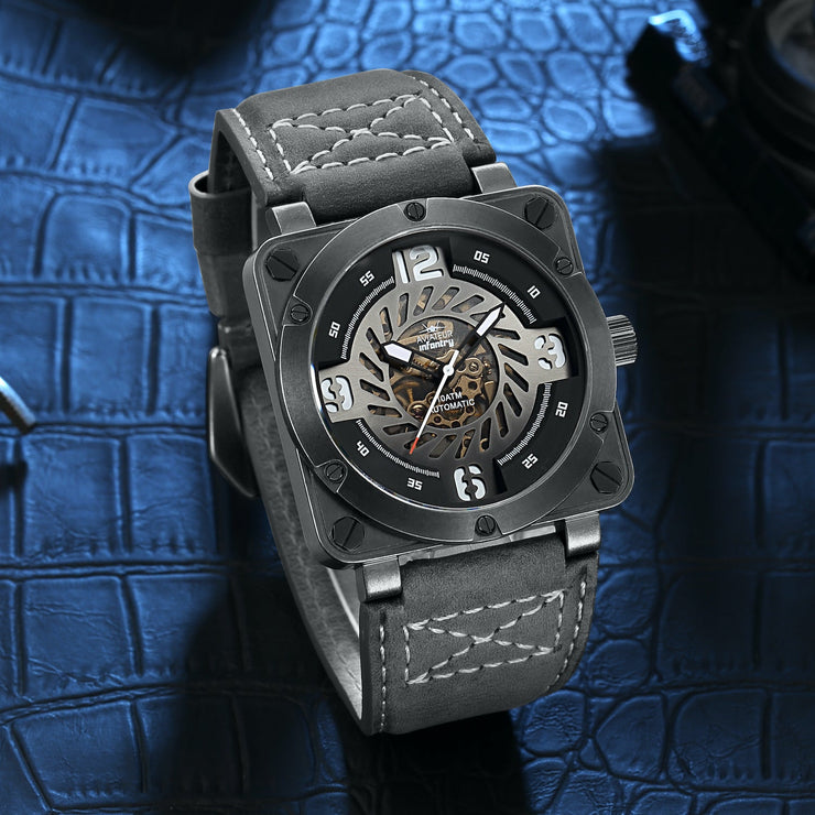 INFANTRY REVOLUTION AVIATEUR FALCON SKELETON IONIC/GREY Watch