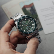 THOMAS EARNSHAW Hawke Power Reserve Lincoln Green Watch