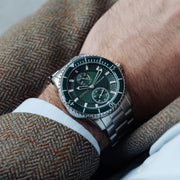 THOMAS EARNSHAW Hawke Power Reserve Lincoln Green Watch