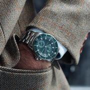 THOMAS EARNSHAW Hawke Power Reserve Lincoln Green Watch