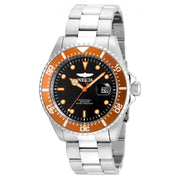 INVICTA Men's Pro Diver 43mm Orange/Black Watch