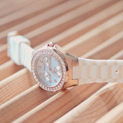 INVICTA Angel 38mm Rose Gold White Watch