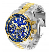 INVICTA Men's Aviator 48mm Gold/Blue Watch