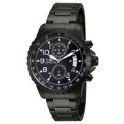 INVICTA Men's Classic Nightwing Black Chronograph Watch