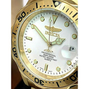 INVICTA Men's Pro Diver 37.5mm Full Gold/White 200m Sea Urchin Watch