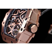 TSAR BOMBA Men's Automatic 2.0 Watch TB8209A-05 Rose Gold / Black