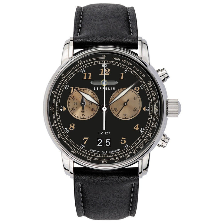 ZEPPELIN 8684-2 LZ-127 Chrono Watch